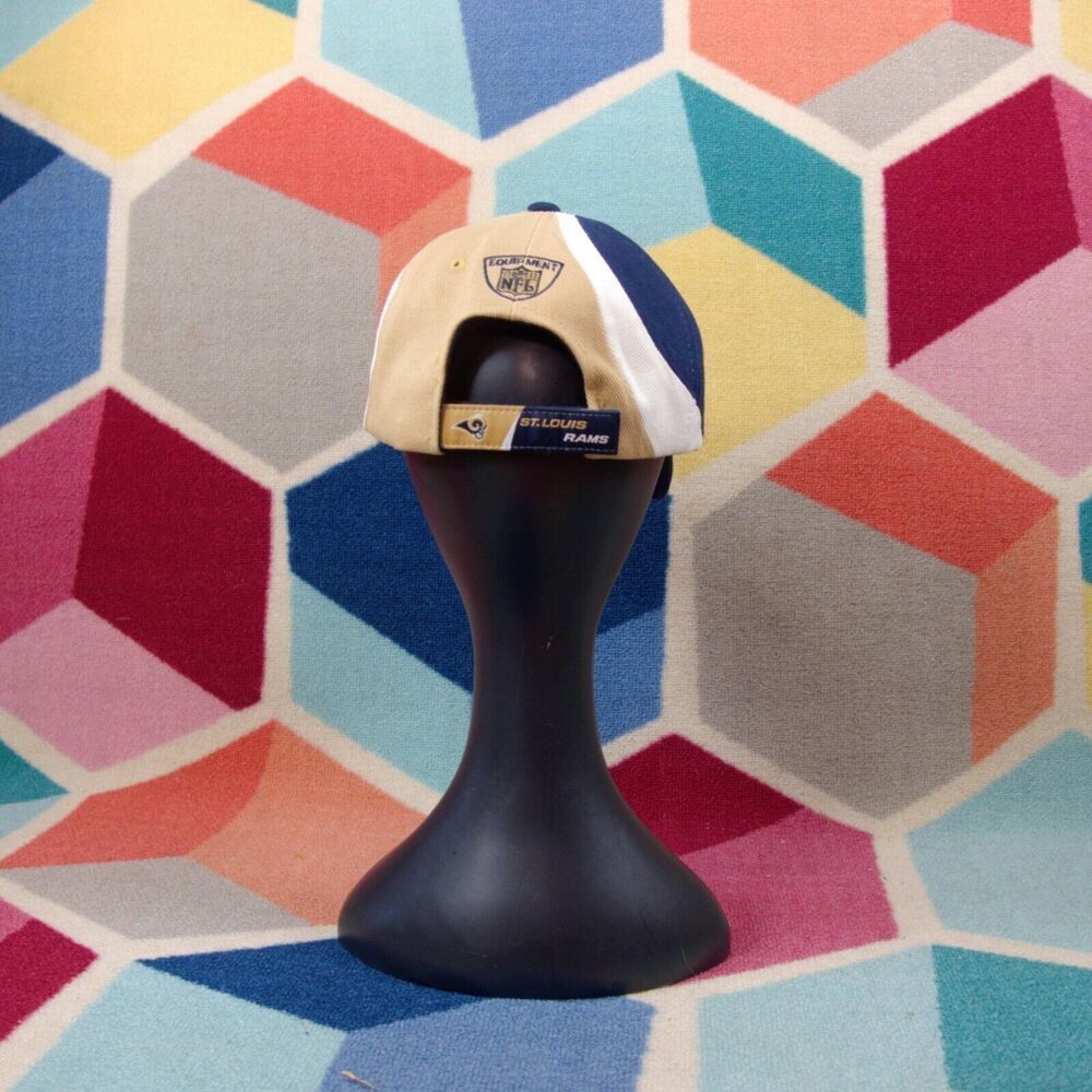 Reebok St Louis Rams NFL Football Fan Hat Adjustable Strap Back Cap - Picture 3 of 5